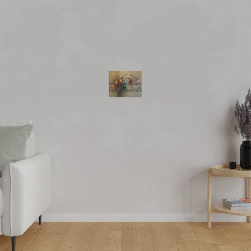 Canvas Wall Art Birds Music Harmony Abstract Design - Image 56