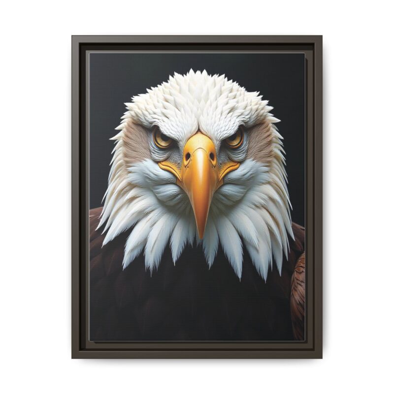 Canvas Art Print on Intense Stare of the Bald Eagle - Image 50