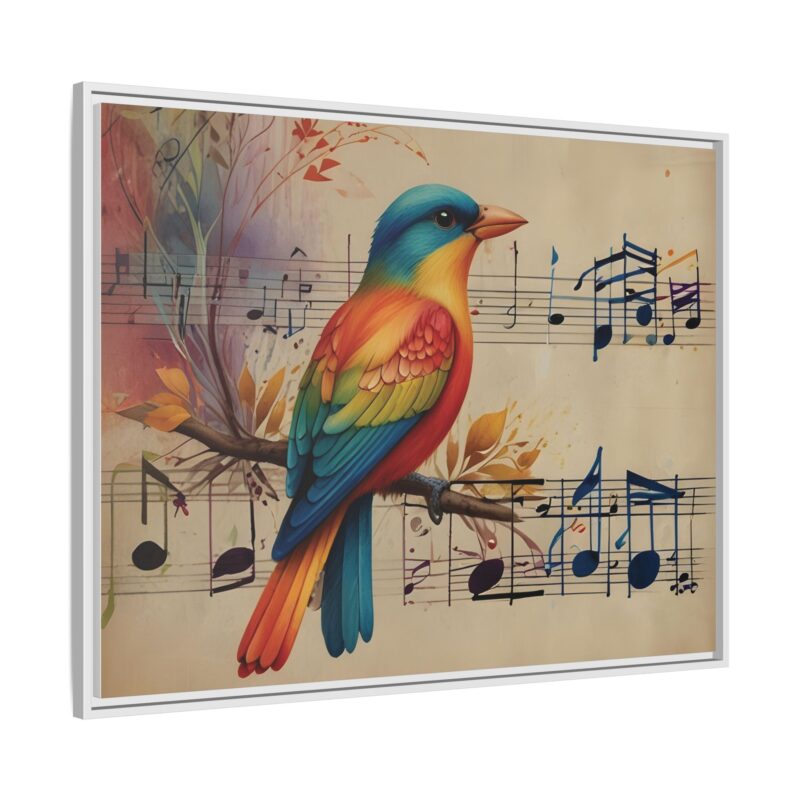 Modern Minimalist Music Art Featuring Birds and Nature - Image 123