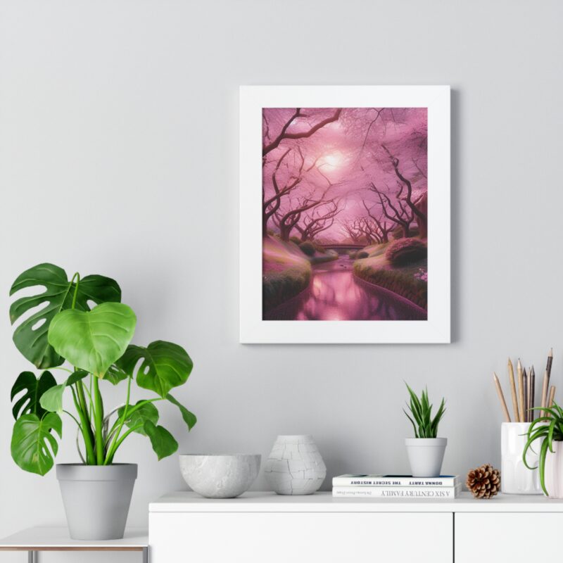 Serene Elegance: Cherry Blossoms  - Canvas Wall Art for Your Living Room and Office Décor" - Image 38