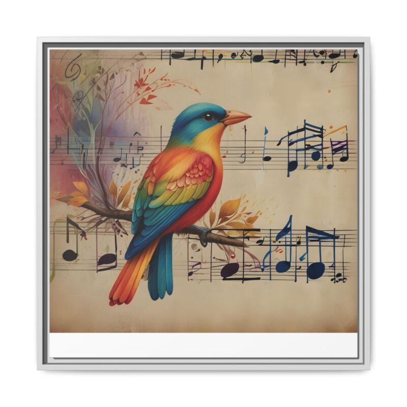 Modern Minimalist Music Art Featuring Birds and Nature - Image 146