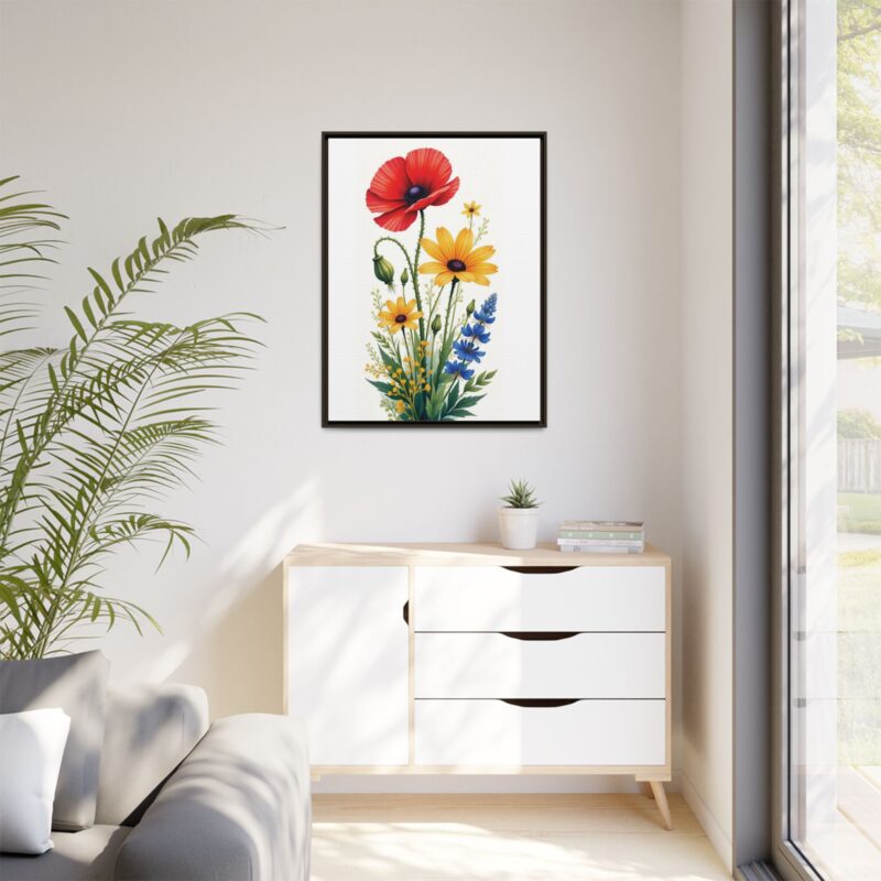 Canvas Print Wildflower Bouquet - Image 81
