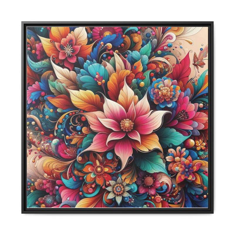 Matte Canvas, Framed (Multi-color)