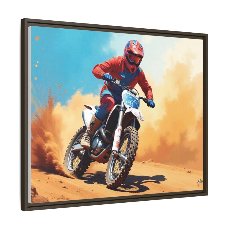 Wall Art  thrilling energy of motocross racing - Image 89