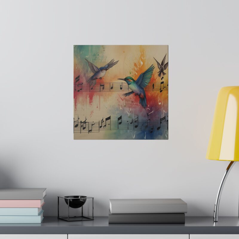 Vibrant Digital Abstract Art with Nature and Bird Elements - Image 84