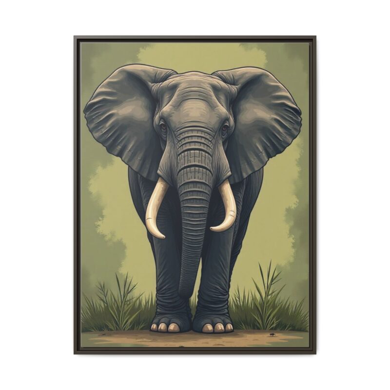 Canvas Elephant Wall Art - Image 106