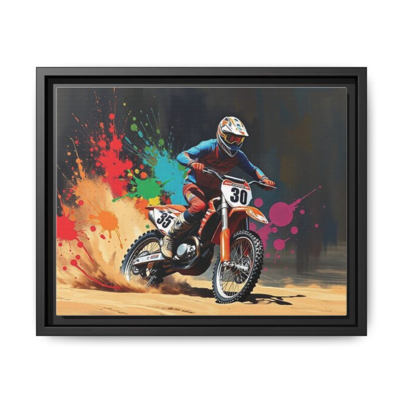 Matte Canvas, Framed (Multi-color) - Image 9