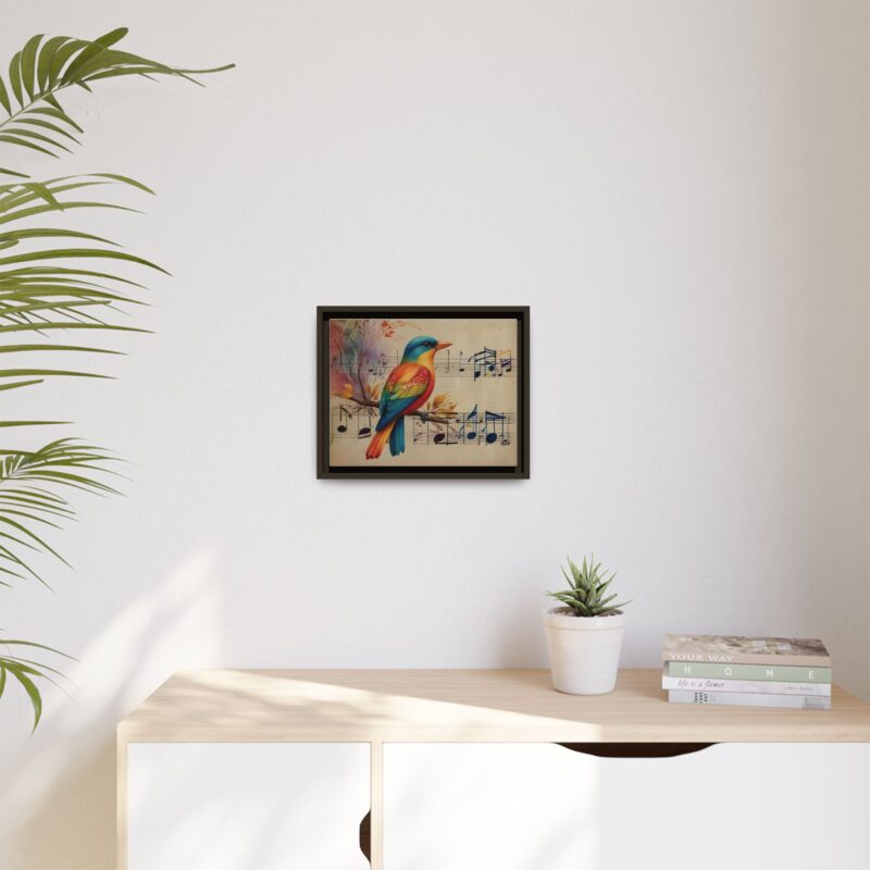 Modern Minimalist Music Art Featuring Birds and Nature - Image 61