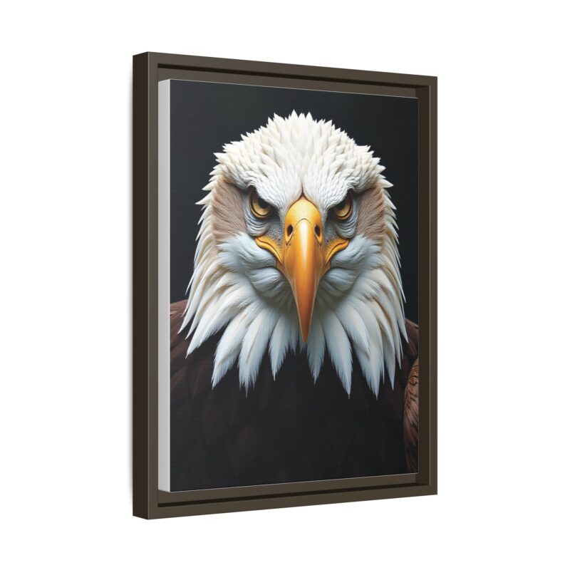 Canvas Art Print on Intense Stare of the Bald Eagle - Image 51