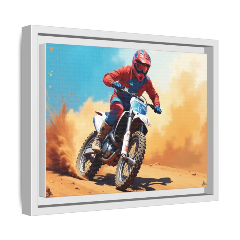 Wall Art  thrilling energy of motocross racing - Image 35