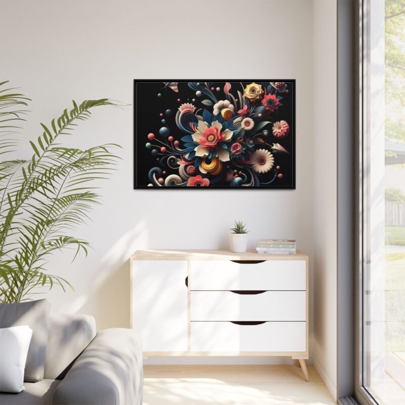 Elevate Your Space with Stunning Floral Abstract Wall Art - Image 37