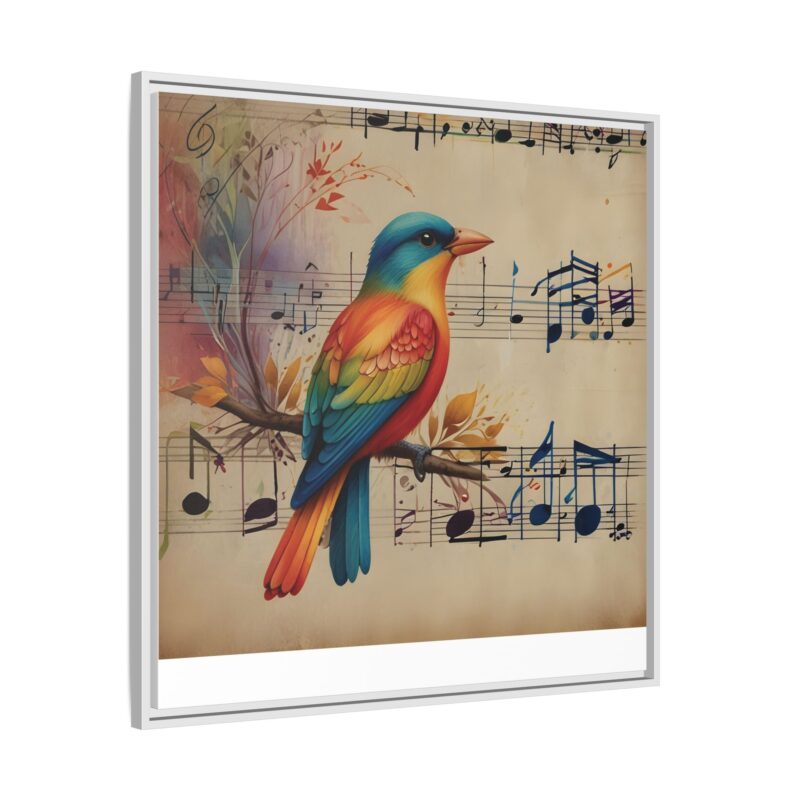 Modern Minimalist Music Art Featuring Birds and Nature - Image 155