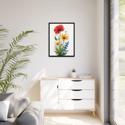 Canvas Print Wildflower Bouquet