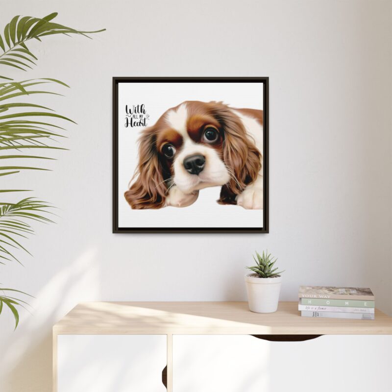 Canvas Art Print Cavalier King Charles Spaniel - Image 107