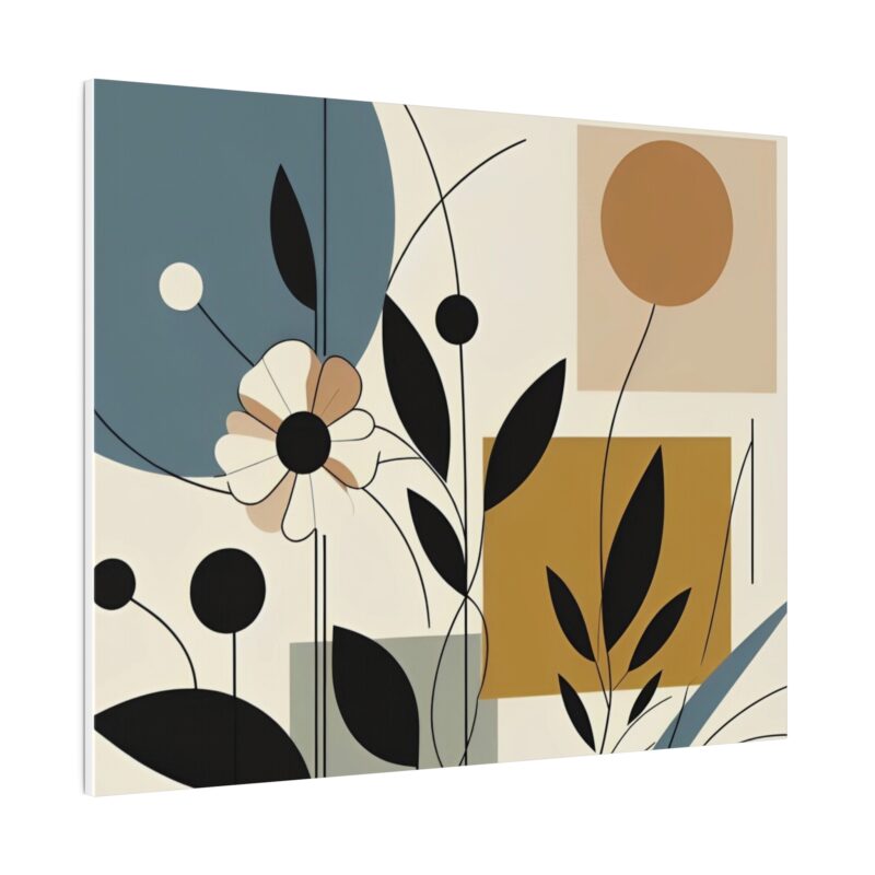 Pop Floral Abstract art on Canvas A Bold and Vibrant Statement - Image 67