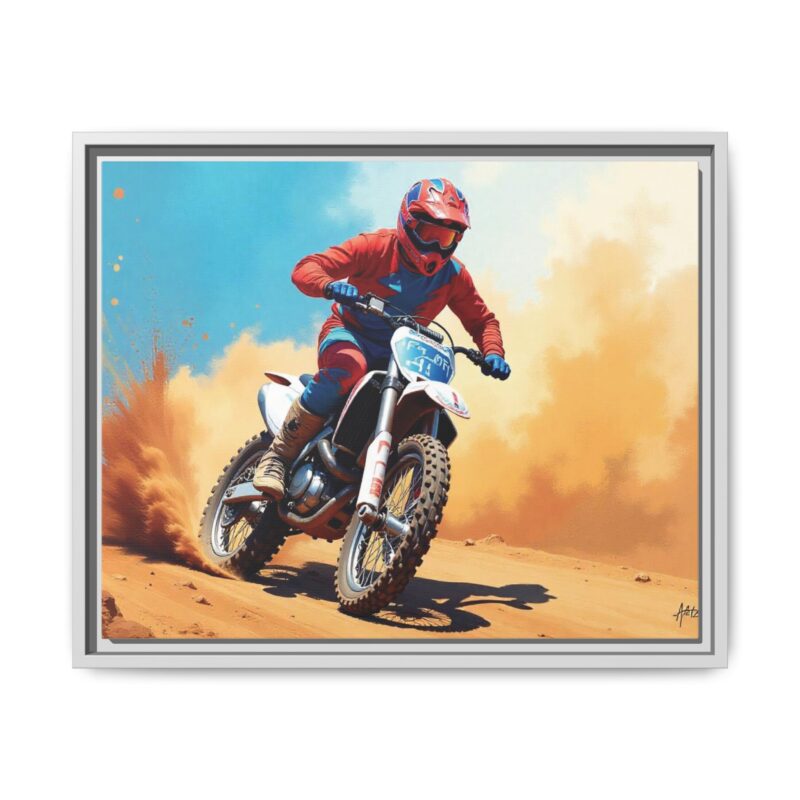 Wall Art  thrilling energy of motocross racing - Image 58