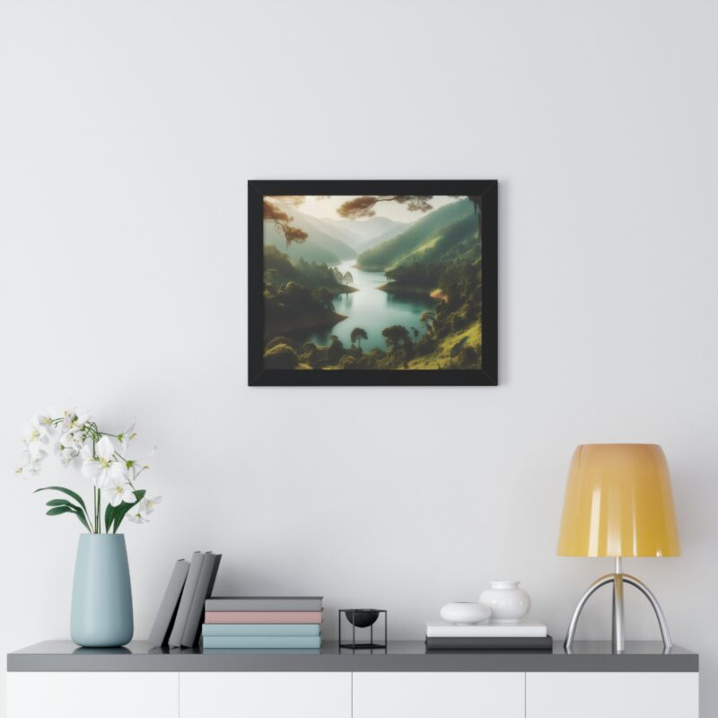 Mountain Majesty: Canvas Wall Art of a Peaceful Stream and River for Living Room and Office Décor" - Image 16
