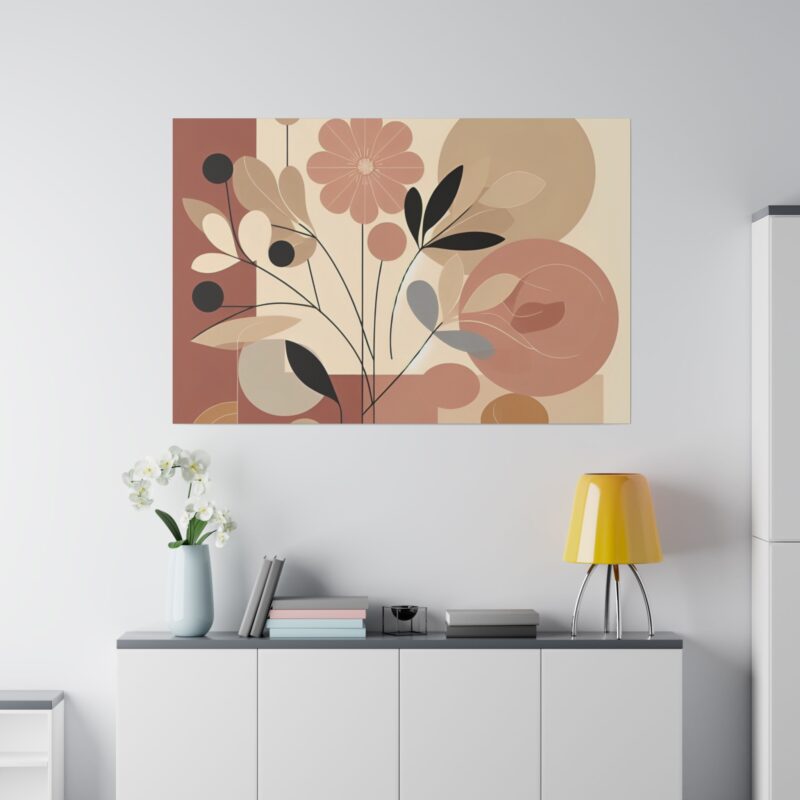 Floral Pop: Canvas Art a Modern Twist on a Classic Theme - Image 40