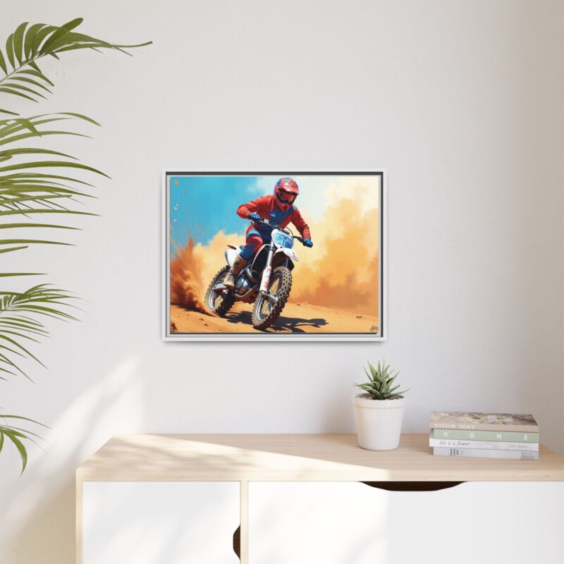 Wall Art  thrilling energy of motocross racing - Image 65