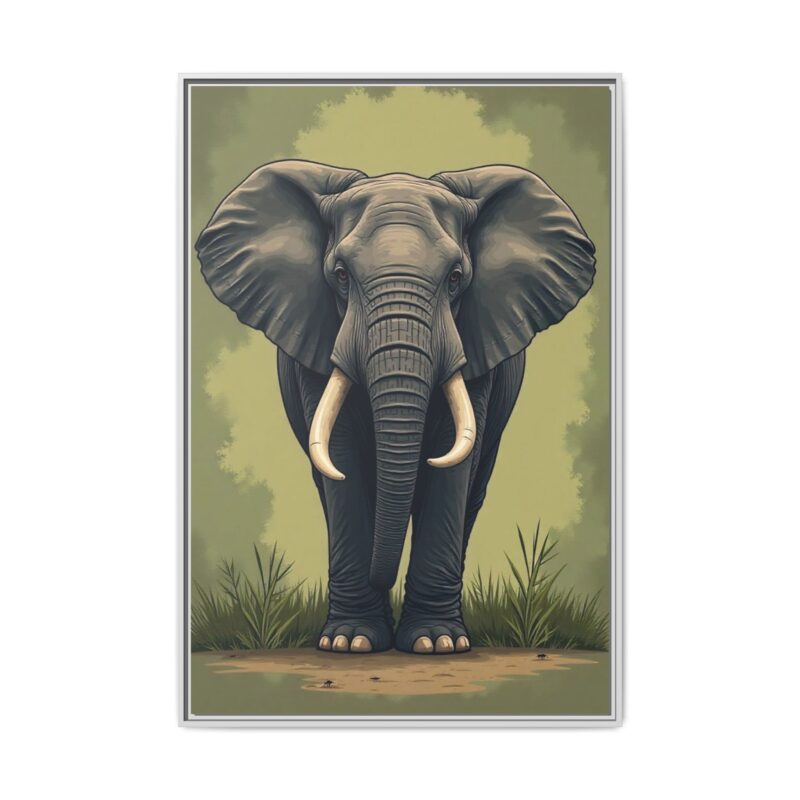 Canvas Elephant Wall Art - Image 118