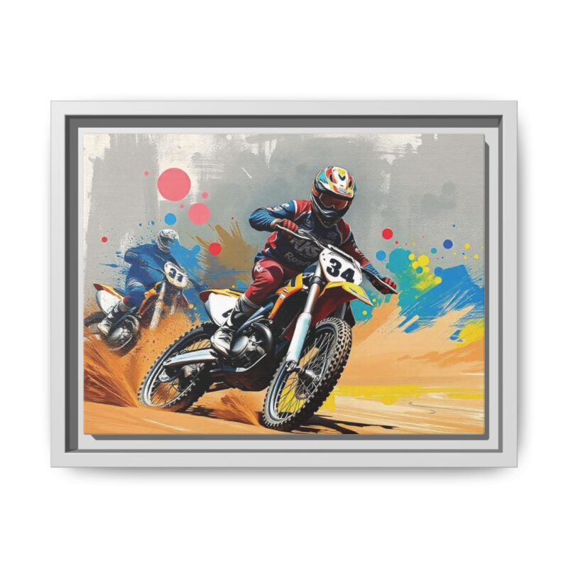 Canvas Wall Art Motocross Rider - Image 46