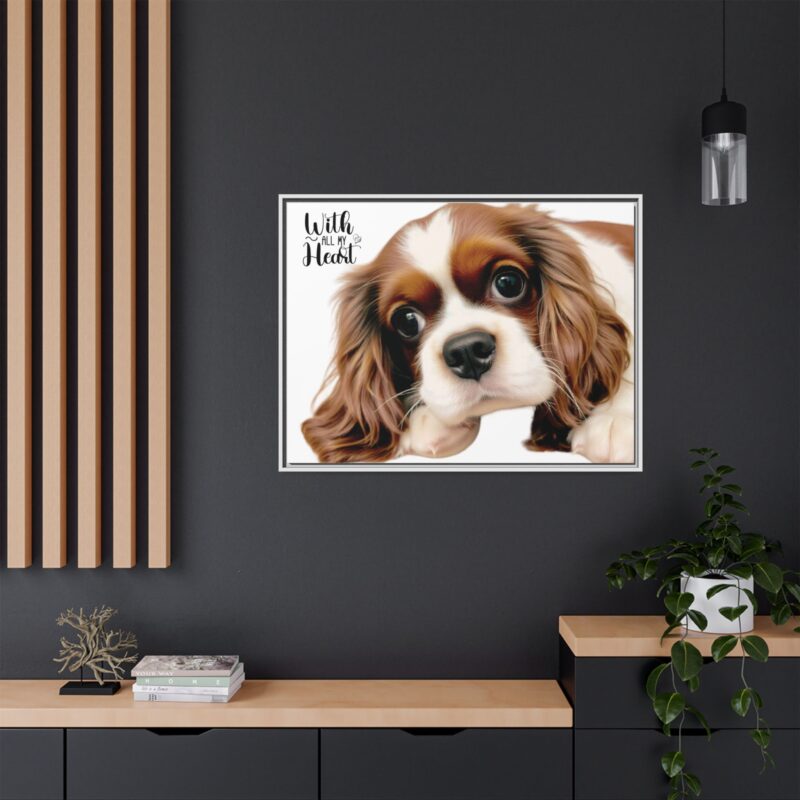 Canvas Art Print Cavalier King Charles Spaniel - Image 98