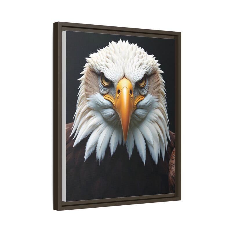 Canvas Art Print on Intense Stare of the Bald Eagle - Image 59