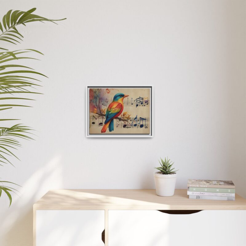 Modern Minimalist Music Art Featuring Birds and Nature - Image 73