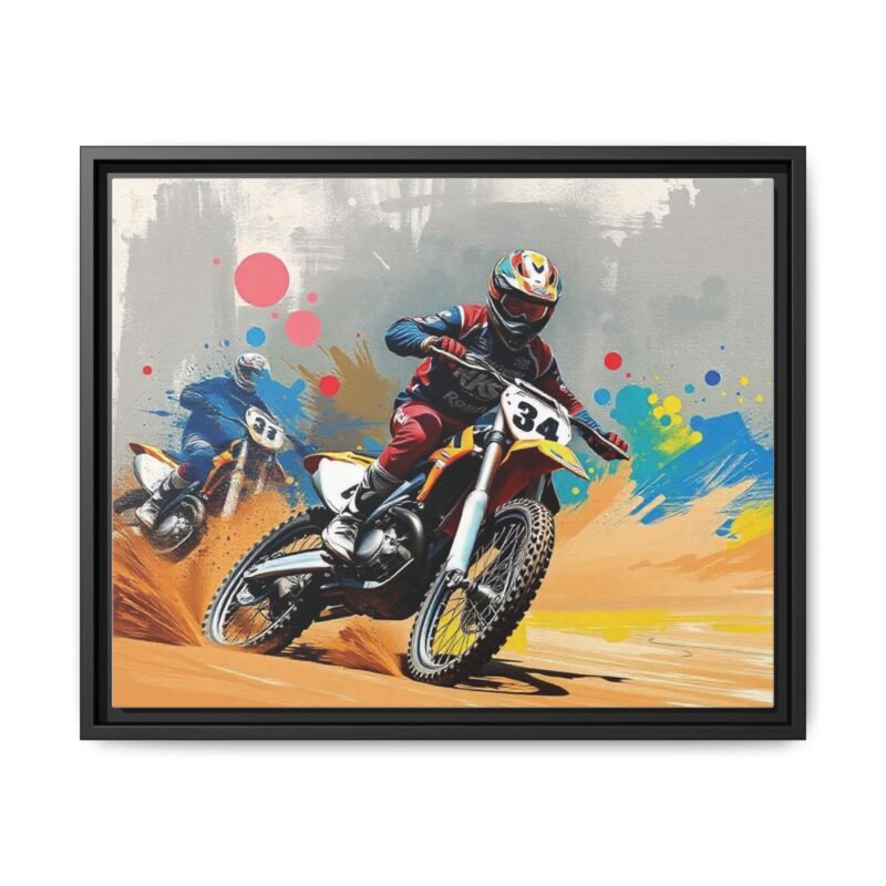 Canvas Wall Art Motocross Rider - Image 18