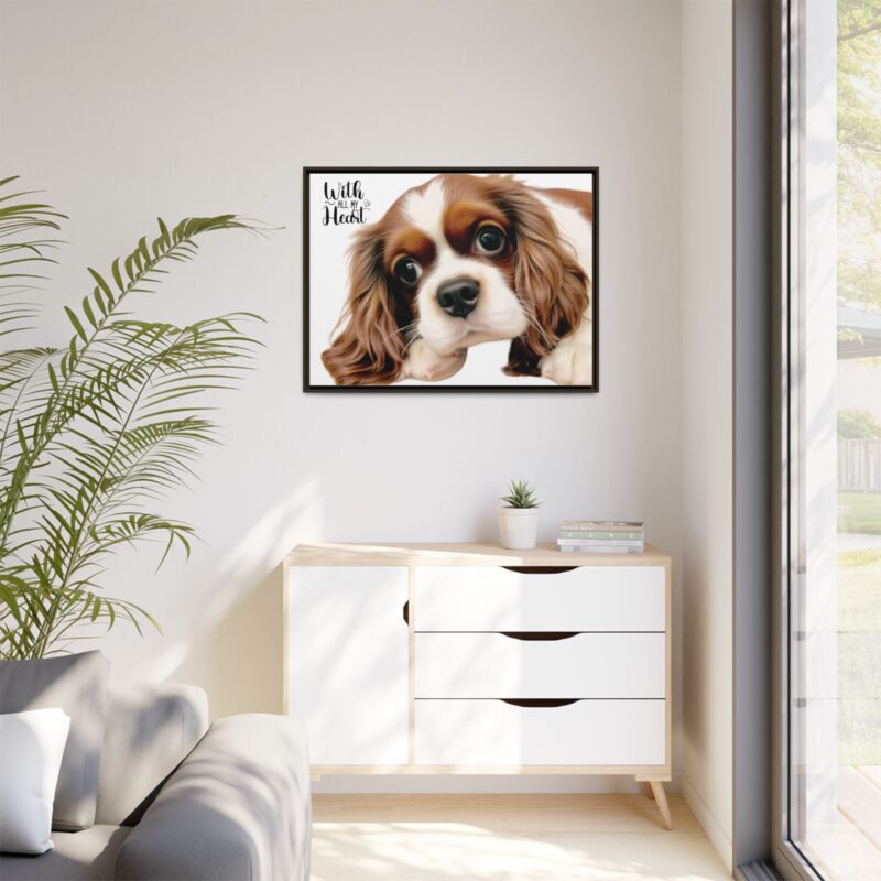 Canvas Art Print Cavalier King Charles Spaniel - Image 91