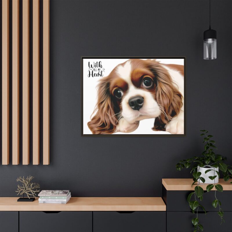 Canvas Art Print Cavalier King Charles Spaniel - Image 94