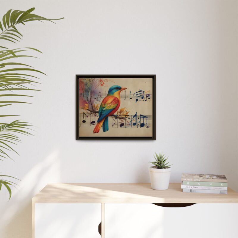 Modern Minimalist Music Art Featuring Birds and Nature - Image 77