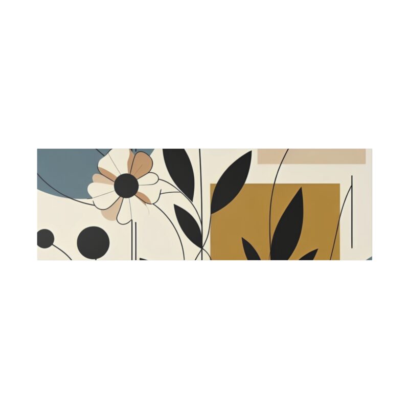 Pop Floral Abstract art on Canvas A Bold and Vibrant Statement - Image 73