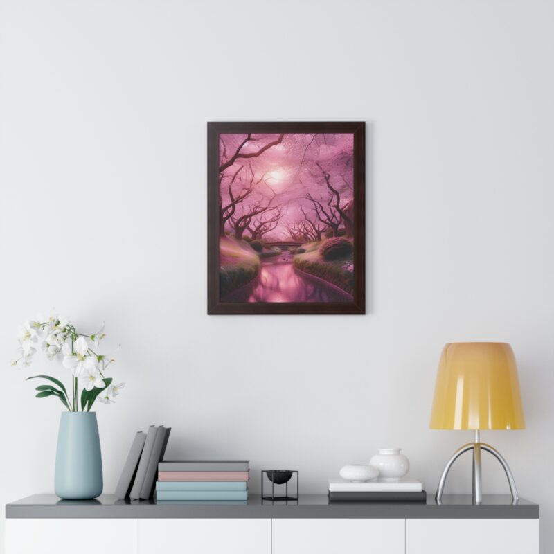 Serene Elegance: Cherry Blossoms  - Canvas Wall Art for Your Living Room and Office Décor" - Image 29