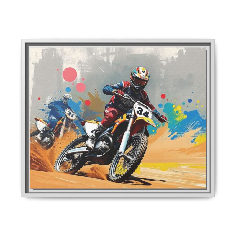 Canvas Wall Art Motocross Rider - Image 70