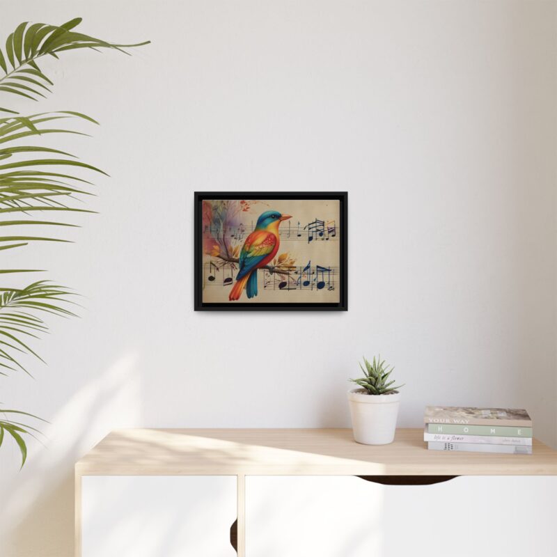 Modern Minimalist Music Art Featuring Birds and Nature - Image 13