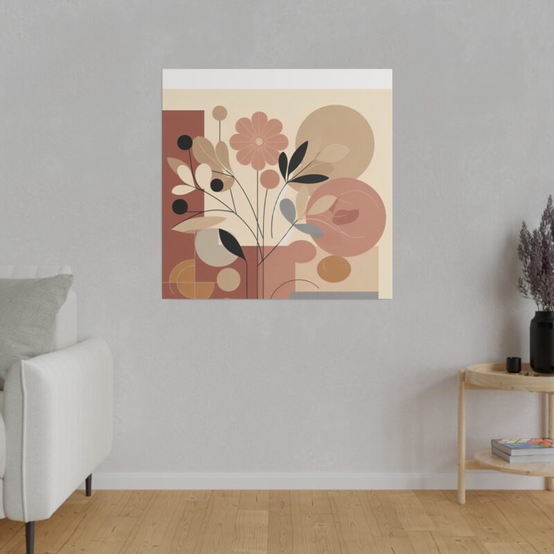 Floral Pop: Canvas Art a Modern Twist on a Classic Theme - Image 49