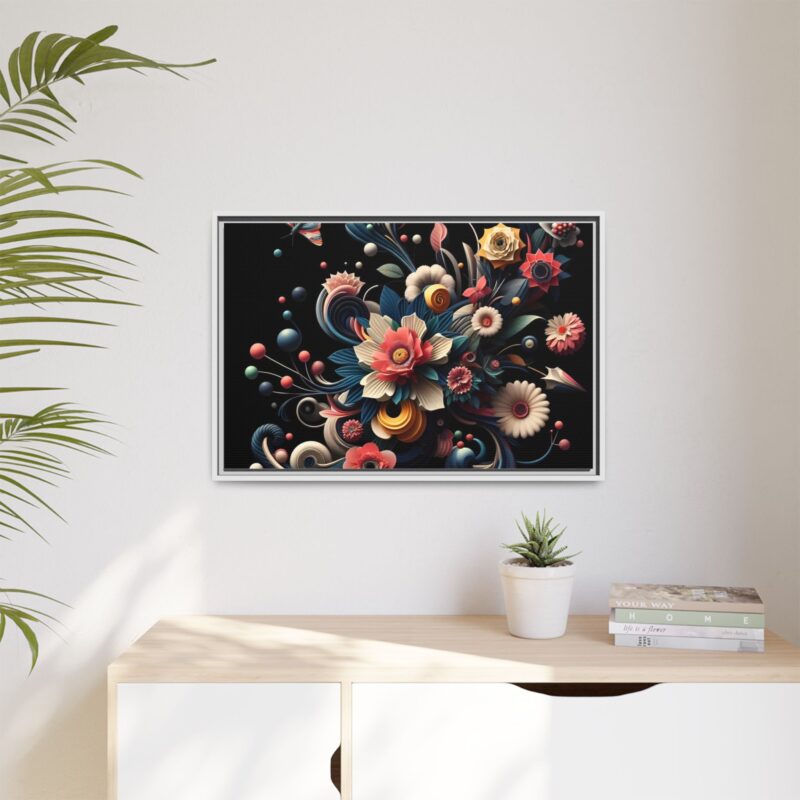 Elevate Your Space with Stunning Floral Abstract Wall Art - Image 97