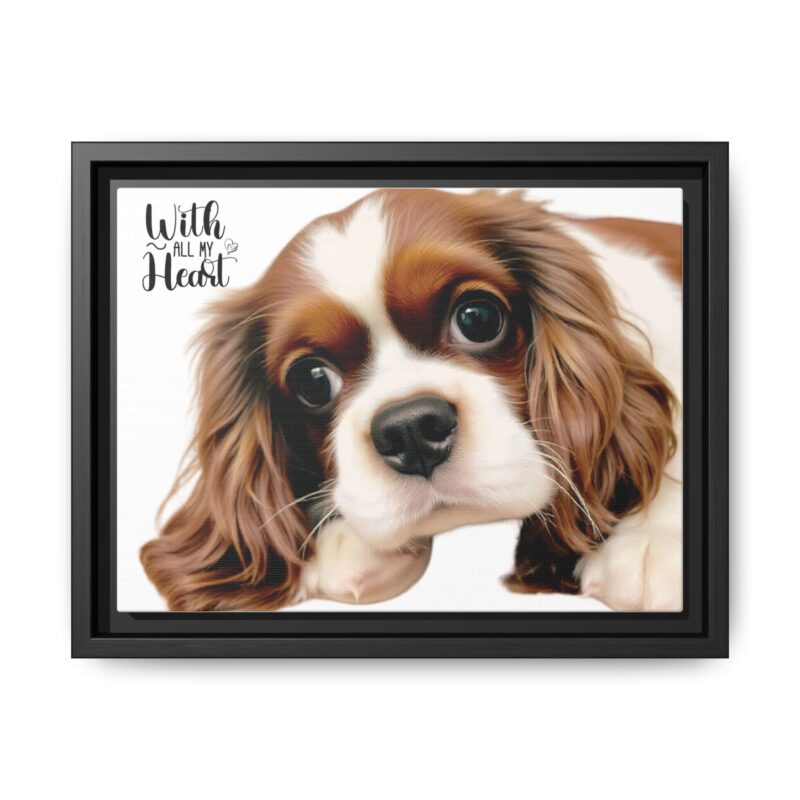 Canvas Art Print Cavalier King Charles Spaniel - Image 6