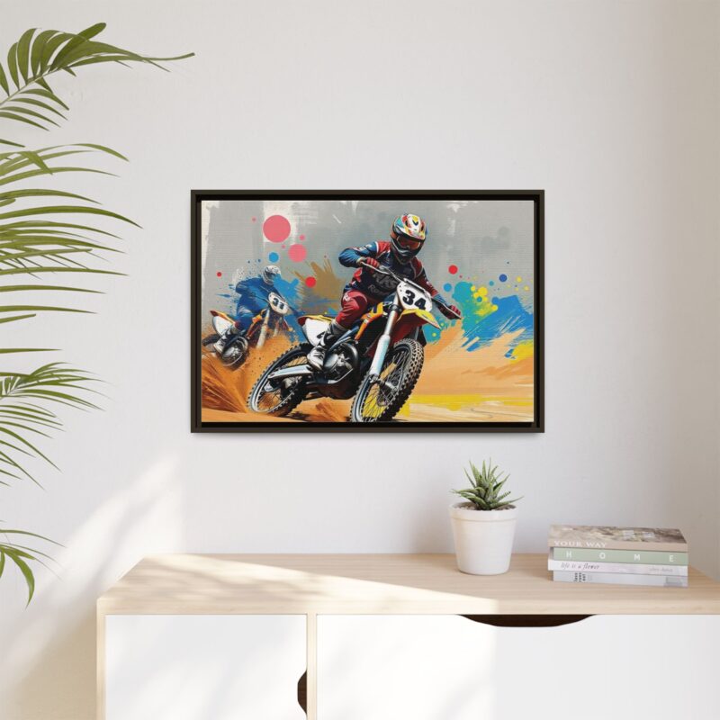 Canvas Wall Art Motocross Rider - Image 84