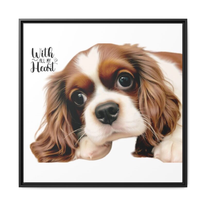 Canvas Art Print Cavalier King Charles Spaniel - Image 42