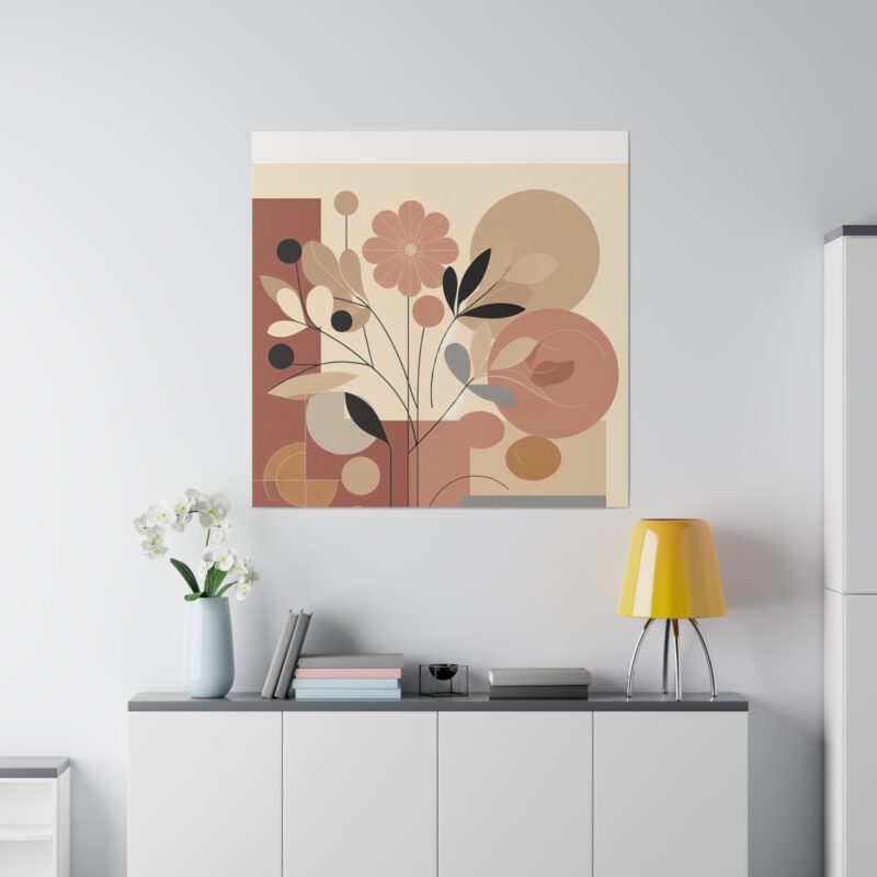 Floral Pop: Canvas Art a Modern Twist on a Classic Theme - Image 105
