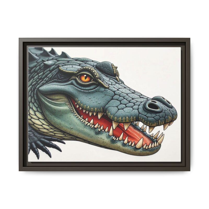 Canvas Print - Alligator Head Close-Up - Image 58