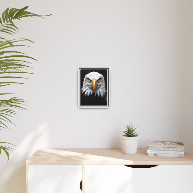 Canvas Art Print on Intense Stare of the Bald Eagle - Image 40