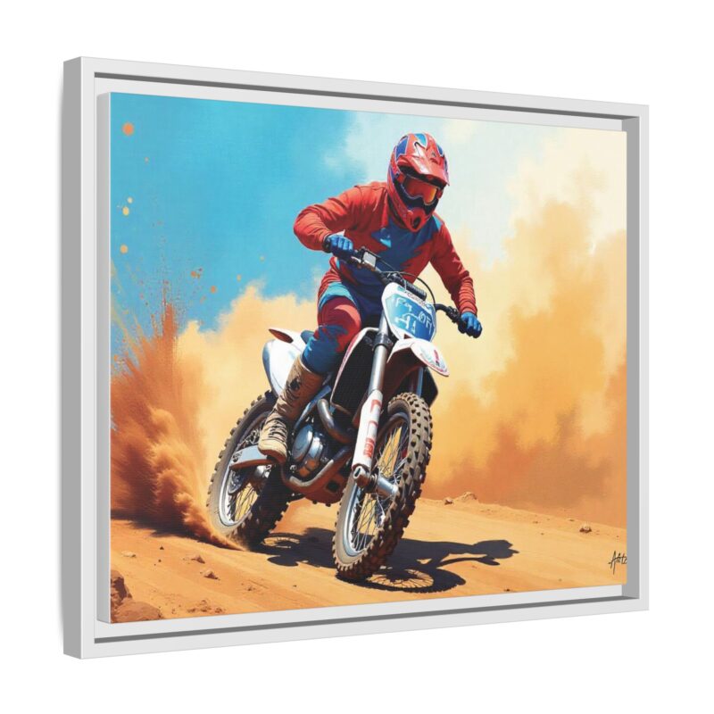 Wall Art  thrilling energy of motocross racing - Image 59