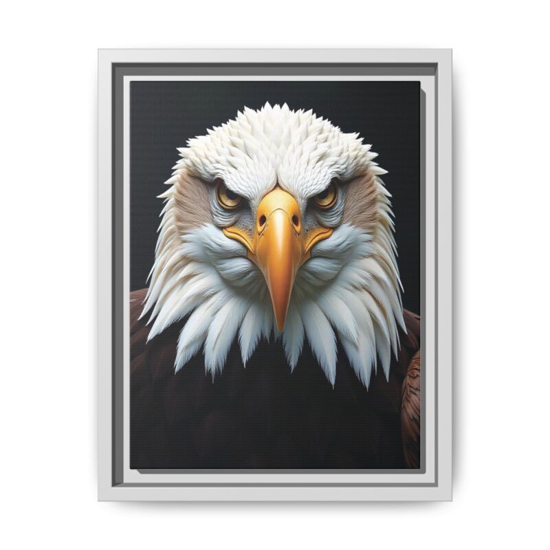 Canvas Art Print on Intense Stare of the Bald Eagle - Image 38