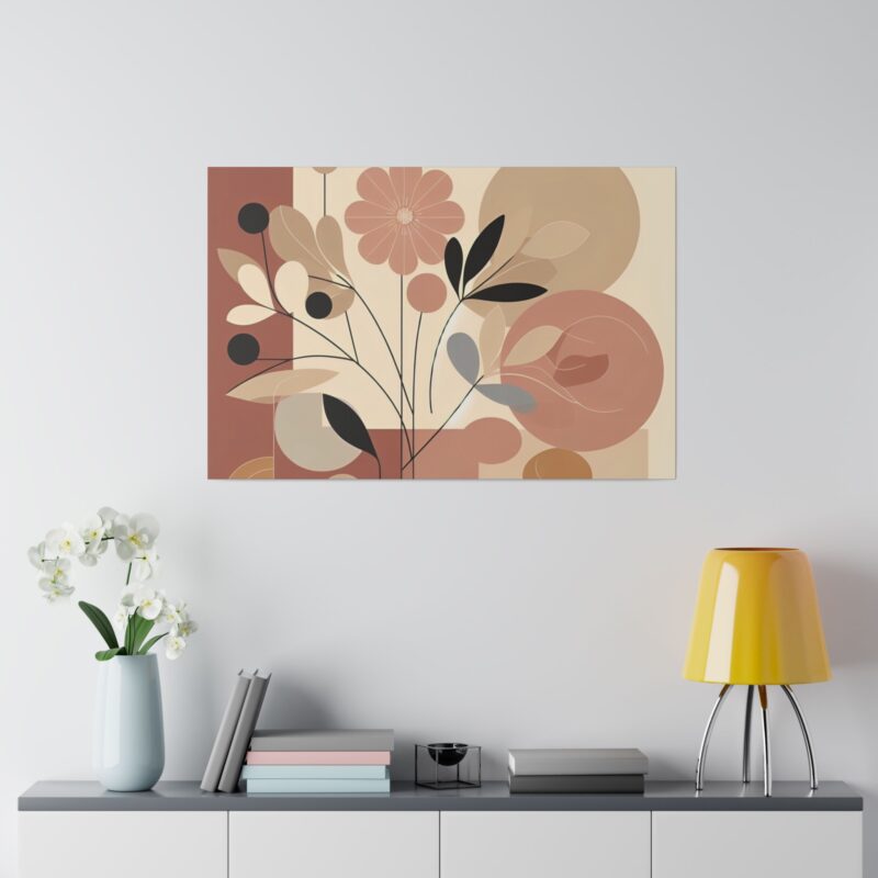 Floral Pop: Canvas Art a Modern Twist on a Classic Theme - Image 4