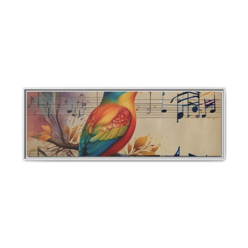 Modern Minimalist Music Art Featuring Birds and Nature - Image 178