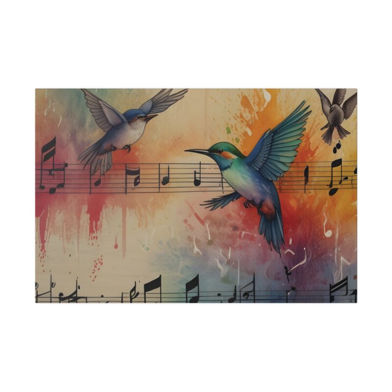 Vibrant Digital Abstract Art with Nature and Bird Elements - Image 58