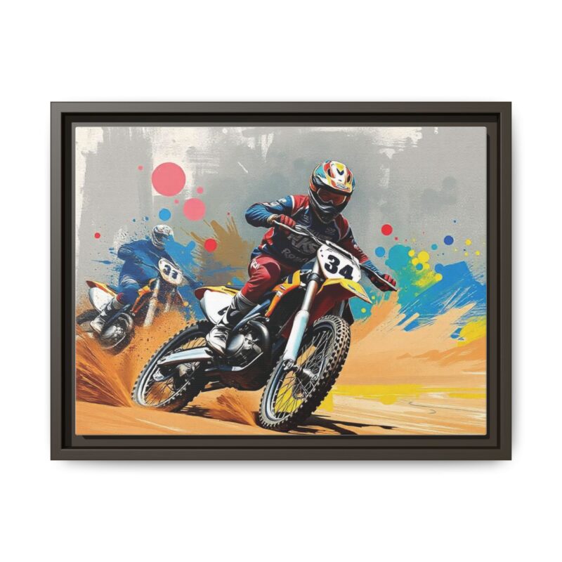 Canvas Wall Art Motocross Rider - Image 58